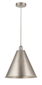Pendants Metal Shade by Innovations ( 405 | 616-1P-SN-MBC-16-SN-LED Edison ) 