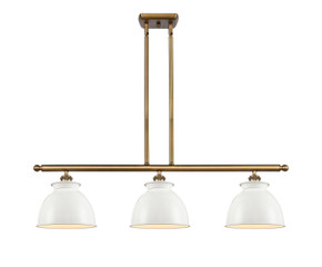 Linear/Island 3 Light Bar by Innovations ( 405 | 516-3I-BB-M14-W Ballston ) 