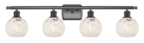 Bathroom Fixtures Four Lights by Innovations ( 405 | 516-4W-OB-G1216-6WM Ballston ) 