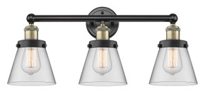 Bathroom Fixtures Three Lights by Innovations ( 405 | 616-3W-BAB-G62 Edison ) 