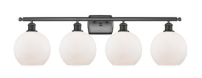 Bathroom Fixtures Four Lights by Innovations ( 405 | 516-4W-OB-G121-8-LED Ballston ) 