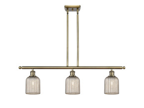 Linear/Island 3 Light Bar by Innovations ( 405 | 516-3I-AB-G559-5ME Ballston ) 