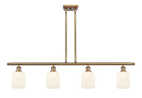 Linear/Island 4 Light + by Innovations ( 405 | 516-4I-BB-G559-5GWH Ballston ) 