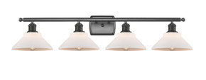 Bathroom Fixtures Four Lights by Innovations ( 405 | 516-4W-OB-G131 Ballston ) 