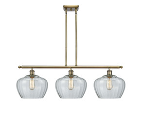 Linear/Island 3 Light Bar by Innovations ( 405 | 516-3I-AB-G92-L-LED Ballston ) 