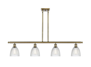 Linear/Island 4 Light + by Innovations ( 405 | 516-4I-AB-G382 Ballston ) 