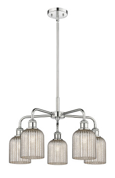 Mid. Chandeliers Glass Down by Innovations ( 405 | 516-5CR-PC-G559-5ME Downtown Urban ) 