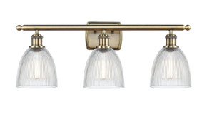 Bathroom Fixtures Three Lights by Innovations ( 405 | 516-3W-AB-G382 Ballston ) 