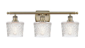 Bathroom Fixtures Three Lights by Innovations ( 405 | 516-3W-AB-G402-LED Ballston ) 