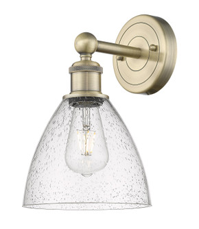 Sconces Single Glass by Innovations ( 405 | 616-1W-AB-GBD-754 Edison ) 