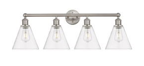 Bathroom Fixtures Four Lights by Innovations ( 405 | 616-4W-SN-GBC-82 Edison ) 