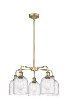 Mid. Chandeliers Glass Down by Innovations ( 405 | 516-5CR-AB-G558-6SDY Ballston ) 