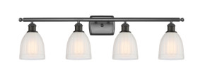 Bathroom Fixtures Four Lights by Innovations ( 405 | 516-4W-OB-G441-LED Ballston ) 