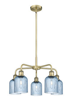 Mid. Chandeliers Glass Down by Innovations ( 405 | 516-5CR-AB-G559-5BL Downtown Urban ) 