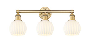 Bathroom Fixtures Three Lights by Innovations ( 405 | 616-3W-BB-G1217-6WV Edison ) 