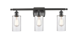 Bathroom Fixtures Three Lights by Innovations ( 405 | 516-3W-OB-G802-LED Ballston ) 
