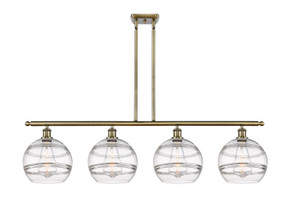 Linear/Island 4 Light + by Innovations ( 405 | 516-4I-AB-G556-10CL Ballston ) 