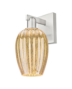 Sconces Single Glass by Innovations ( 405 | 716-1W-SN-G457-6ME Arcadia ) 