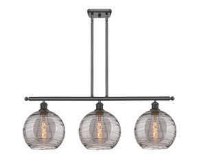 Linear/Island 3 Light Bar by Innovations ( 405 | 516-3I-BK-G1213-10SM Ballston ) 