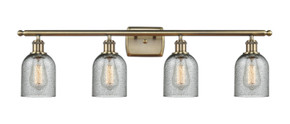 Bathroom Fixtures Four Lights by Innovations ( 405 | 516-4W-AB-G257-LED Ballston ) 