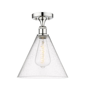Semi-Flush Mts. Glass Down by Innovations ( 405 | 616-1F-PC-GBC-124 Edison ) 