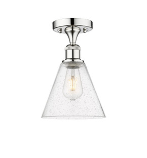 Semi-Flush Mts. Glass Down by Innovations ( 405 | 616-1F-PC-GBC-84 Edison ) 