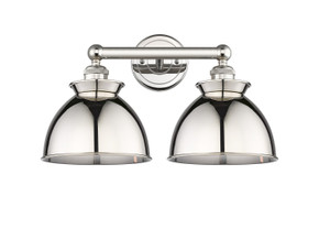 Bathroom Fixtures Two Lights by Innovations ( 405 | 616-2W-PN-M14-PN Edison ) 
