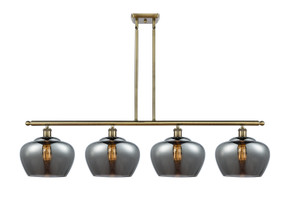 Linear/Island 4 Light + by Innovations ( 405 | 516-4I-AB-G93-L-LED Ballston ) 
