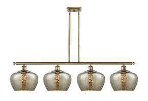Linear/Island 4 Light + by Innovations ( 405 | 516-4I-AB-G96-L-LED Ballston ) 