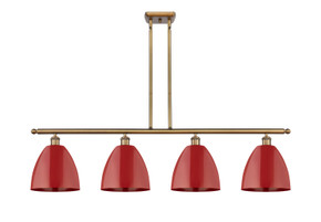 Linear/Island 4 Light + by Innovations ( 405 | 516-4I-BB-MBD-9-RD Ballston ) 