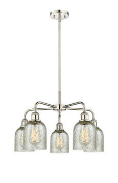 Mid. Chandeliers Glass Down by Innovations ( 405 | 516-5CR-PN-G259 Ballston ) 