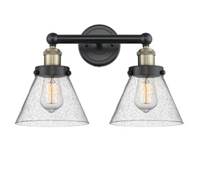 Bathroom Fixtures Two Lights by Innovations ( 405 | 616-2W-BAB-G44 Edison ) 