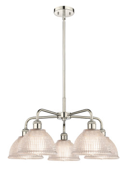 Mid. Chandeliers Glass Down by Innovations ( 405 | 516-5CR-PN-G422 Ballston ) 