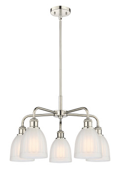 Mid. Chandeliers Glass Down by Innovations ( 405 | 516-5CR-PN-G441 Ballston ) 