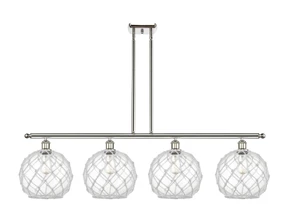 Linear/Island 4 Light + by Innovations ( 405 | 516-4I-PN-G122-10RW Ballston ) 