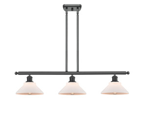 Linear/Island 3 Light Bar by Innovations ( 405 | 516-3I-BK-G131-LED Ballston ) 