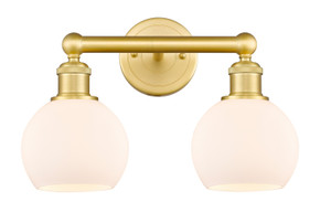 Bathroom Fixtures Two Lights by Innovations ( 405 | 616-2W-SG-G121-6 Edison ) 