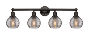 Bathroom Fixtures Four Lights by Innovations ( 405 | 616-4W-OB-G1213-6SM Edison ) 