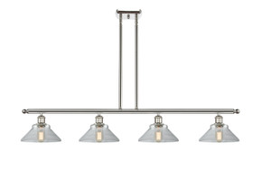 Linear/Island 4 Light + by Innovations ( 405 | 516-4I-PN-G132-LED Ballston ) 