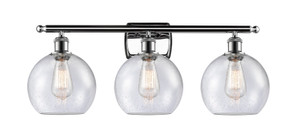 Bathroom Fixtures Three Lights by Innovations ( 405 | 516-3W-PC-G124-8-LED Ballston ) 