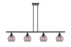 Linear/Island 4 Light + by Innovations ( 405 | 516-4I-BK-G1213-6SM Ballston ) 