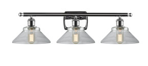 Bathroom Fixtures Three Lights by Innovations ( 405 | 516-3W-PC-G132 Ballston ) 