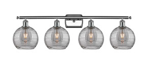 Bathroom Fixtures Four Lights by Innovations ( 405 | 516-4W-PC-G1213-8SM Ballston ) 