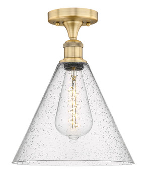 Semi-Flush Mts. Glass Down by Innovations ( 405 | 616-1F-BB-GBC-124 Edison ) 