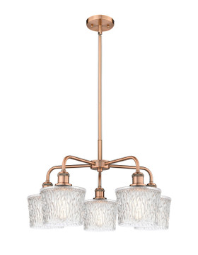 Mid. Chandeliers Glass Down by Innovations ( 405 | 516-5CR-AC-G402 Ballston ) 