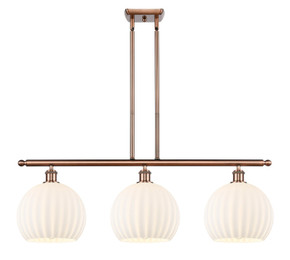 Linear/Island 3 Light Bar by Innovations ( 405 | 516-3I-AC-G1217-10WV Ballston ) 