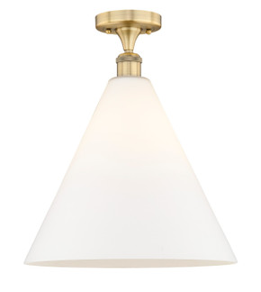 Semi-Flush Mts. Glass Down by Innovations ( 405 | 616-1F-BB-GBC-161 Edison ) 