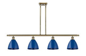 Linear/Island 4 Light + by Innovations ( 405 | 516-4I-AB-MBD-75-BL Ballston ) 