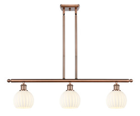 Linear/Island 3 Light Bar by Innovations ( 405 | 516-3I-AC-G1217-6WV Ballston ) 