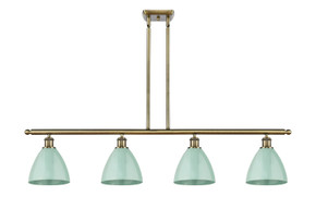 Linear/Island 4 Light + by Innovations ( 405 | 516-4I-AB-MBD-75-SF Ballston ) 
